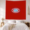 Bayern Munich Wall Decor Tapestry Art For Pet Memorial Birthdaywedding Party Backdrop Family Gift