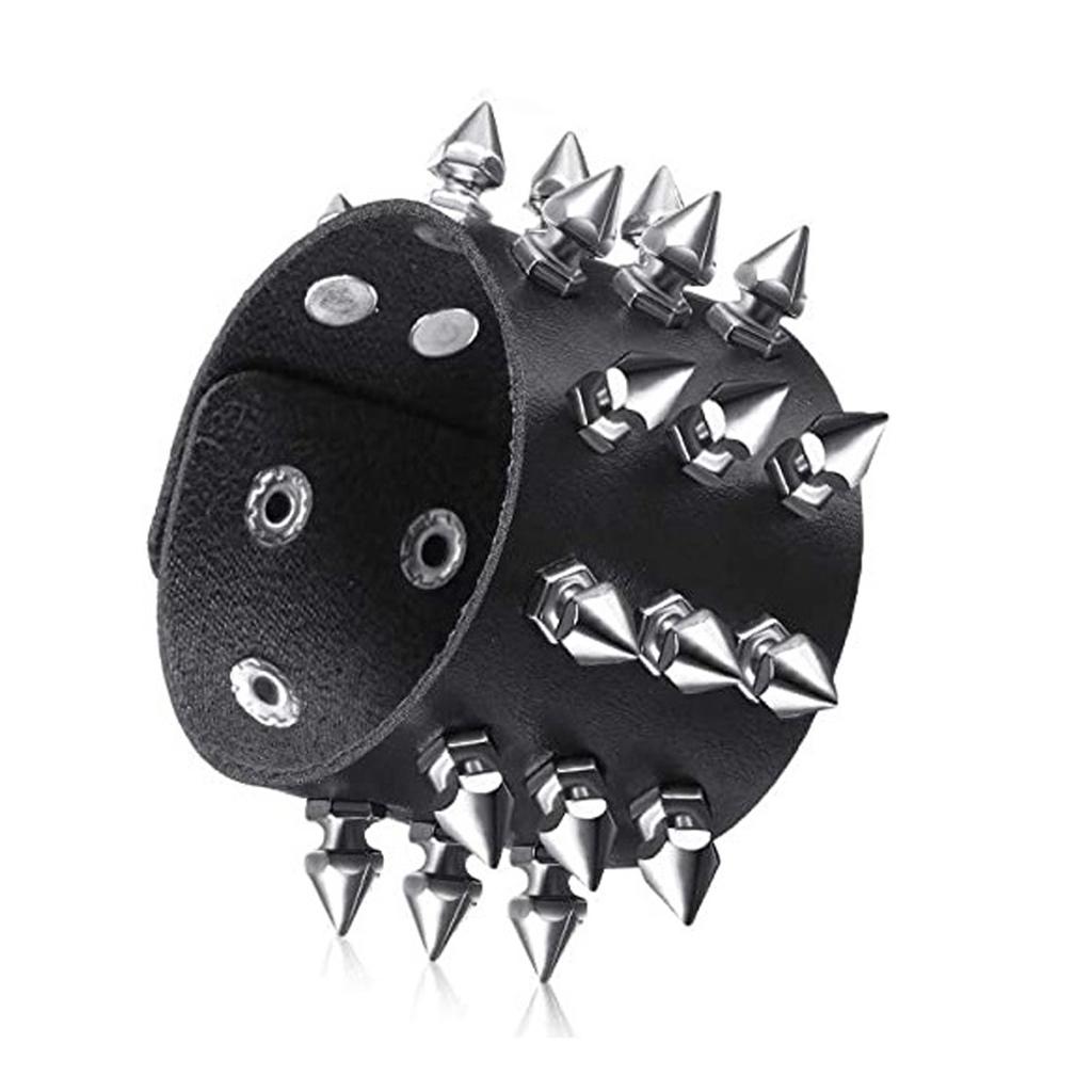 Gothic Rivets Creative Y2K Bracelet for Daily Party Music Festival Wear Couple Bracelet Festival Accessories