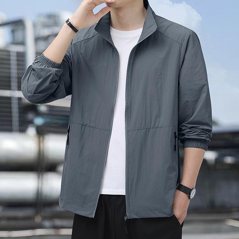 Men's Lightweight Sun-Protective Quick-Dry Waterproof Jacket