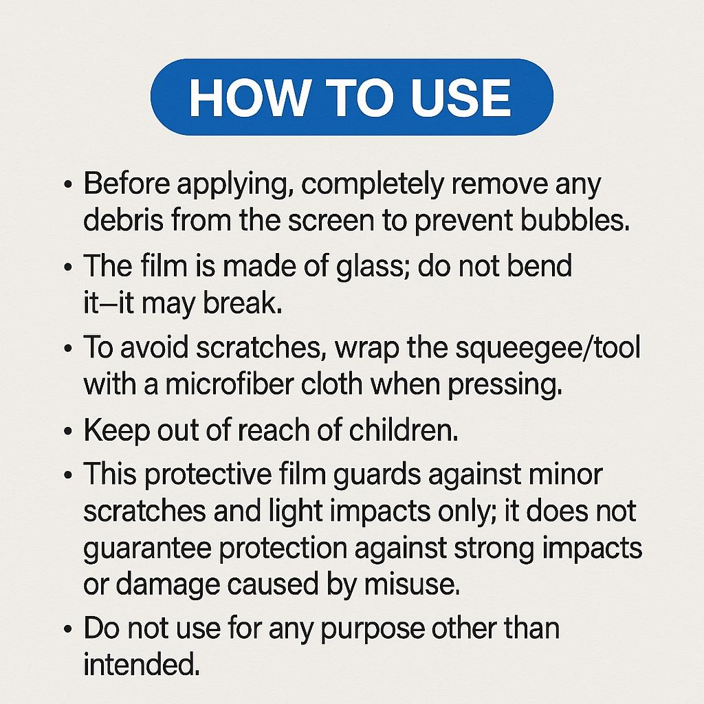 iPhone 14 Pro Tempered Glass Screen Protector