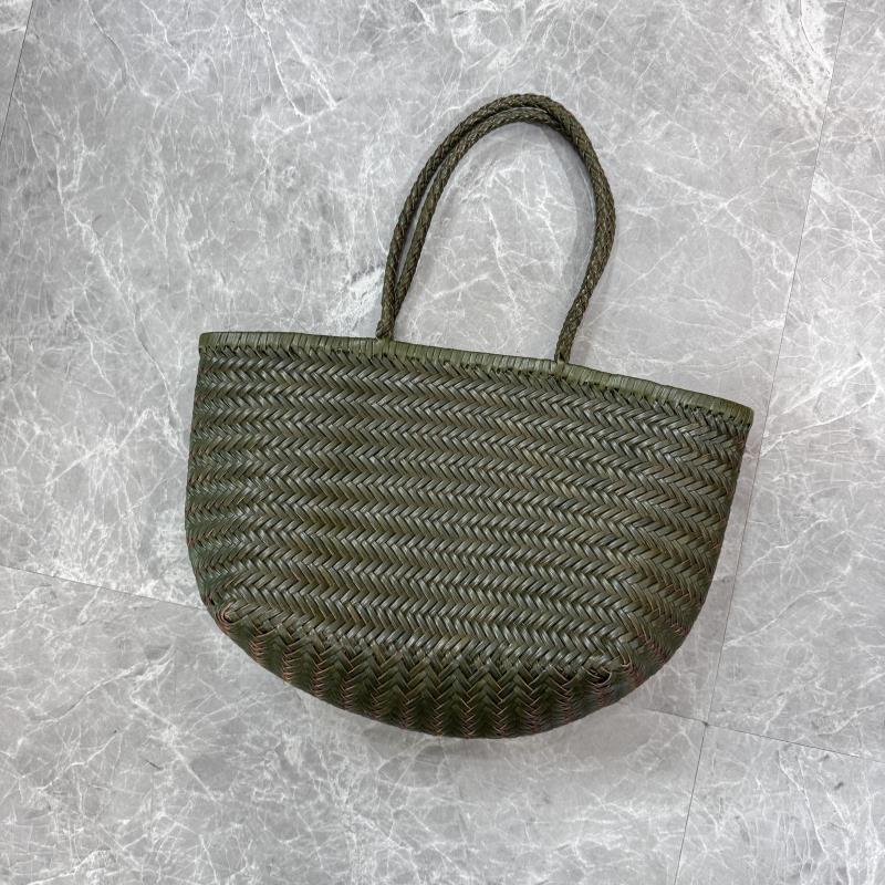 Geweven Koeienhuid Mandtas in Drakenstijl: Handtas van echt leer voor dames, grote capaciteit, retro design