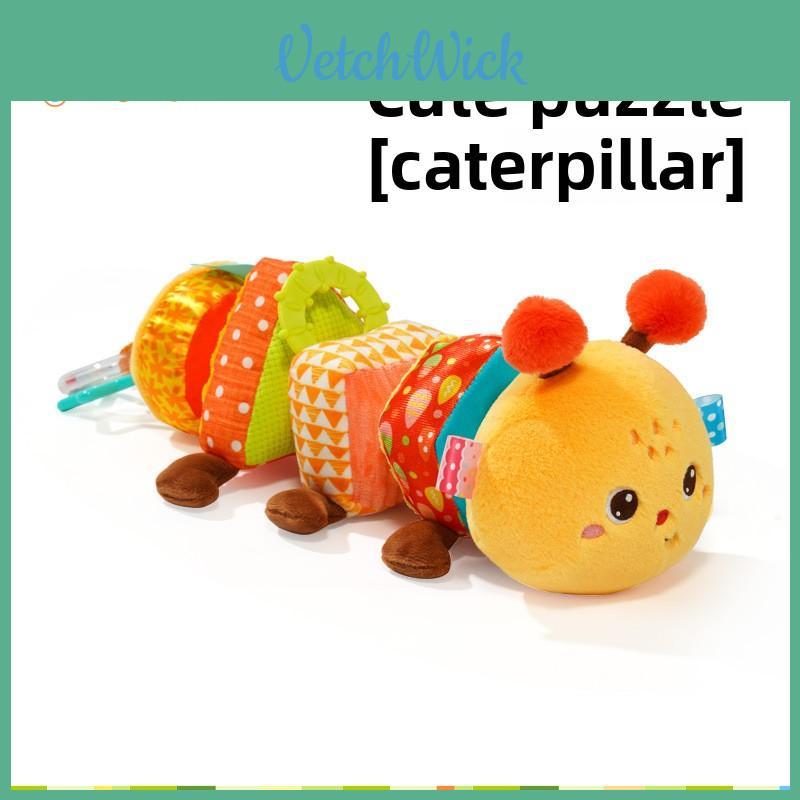 Adorable Crocodile Baby Teething Plush Toy With Sound And Visual Stimulation