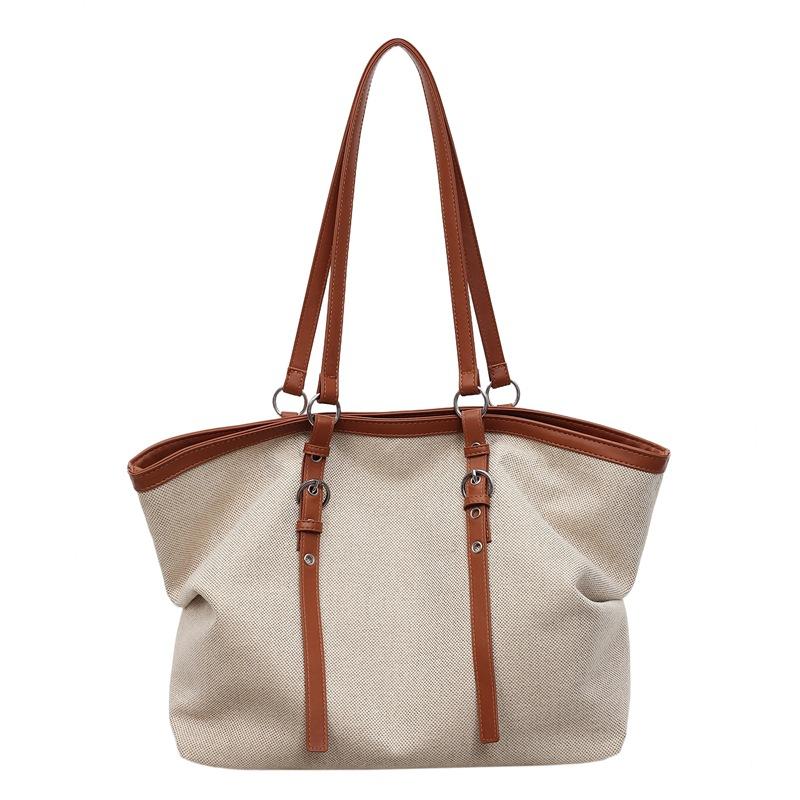 Сумка-тоут для поездок на работу Женская сумка через плечо Большая вместимость Сумка под мышку коричневый 1870₽