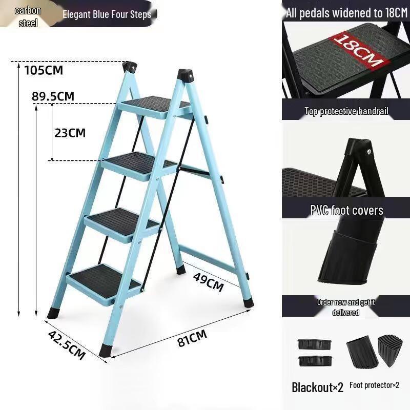 Changbaosen 4-Step Multi-functional Folding Ladder