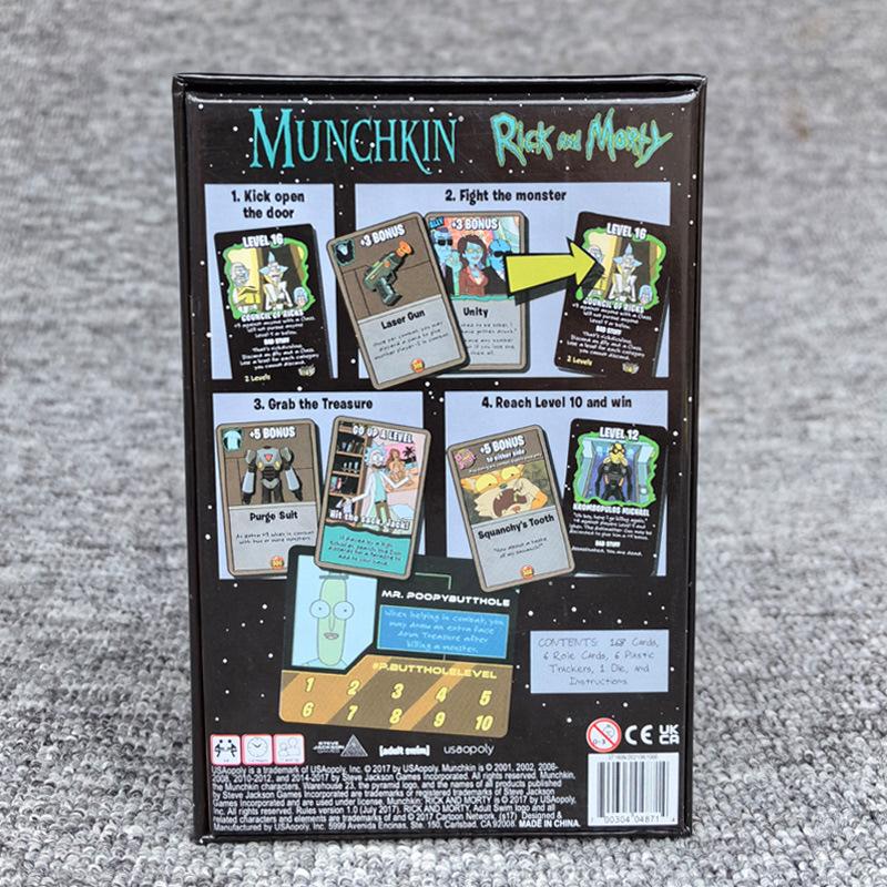 Rick Rickshank Rickdemption Card Party Entertainment Board Game