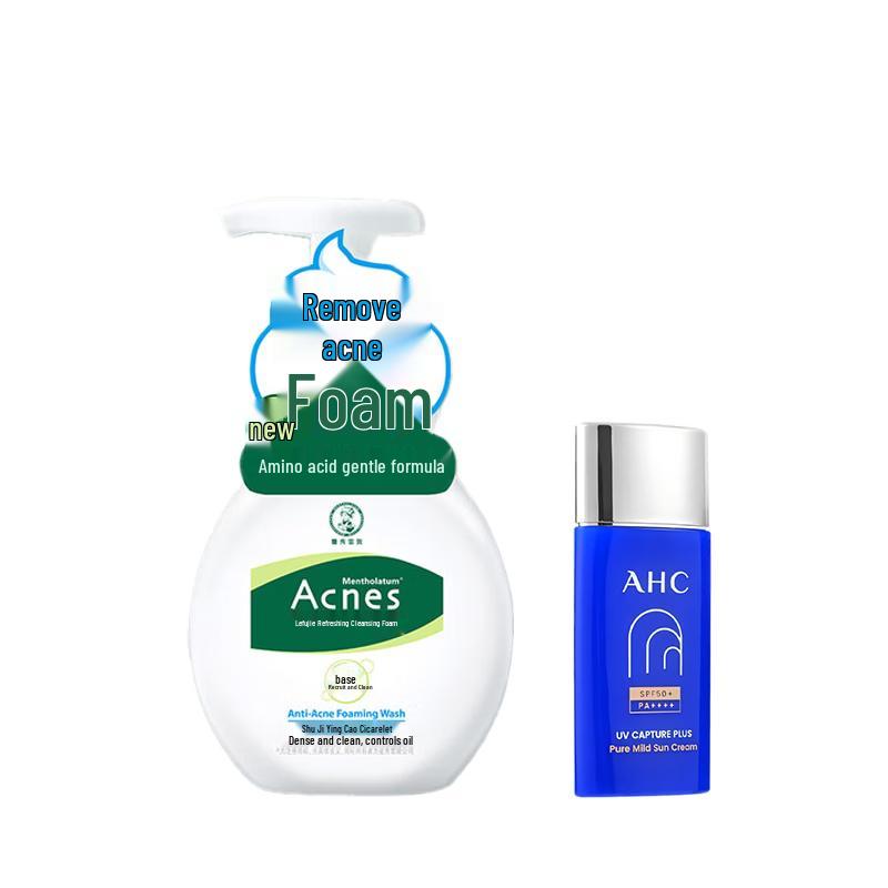 Mentholatum Cleansing & Sun Protection Set