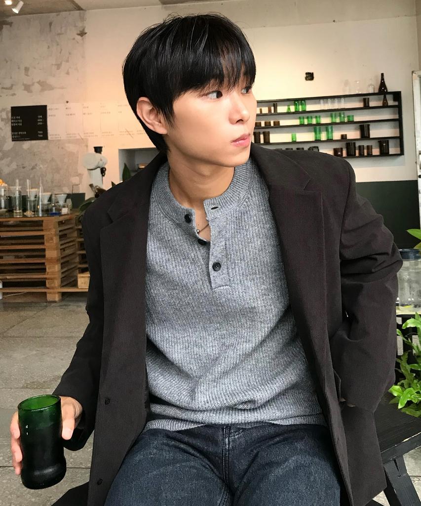 Mindbridge [Couture] Corduroy Oversized Jacket - 2 Colors