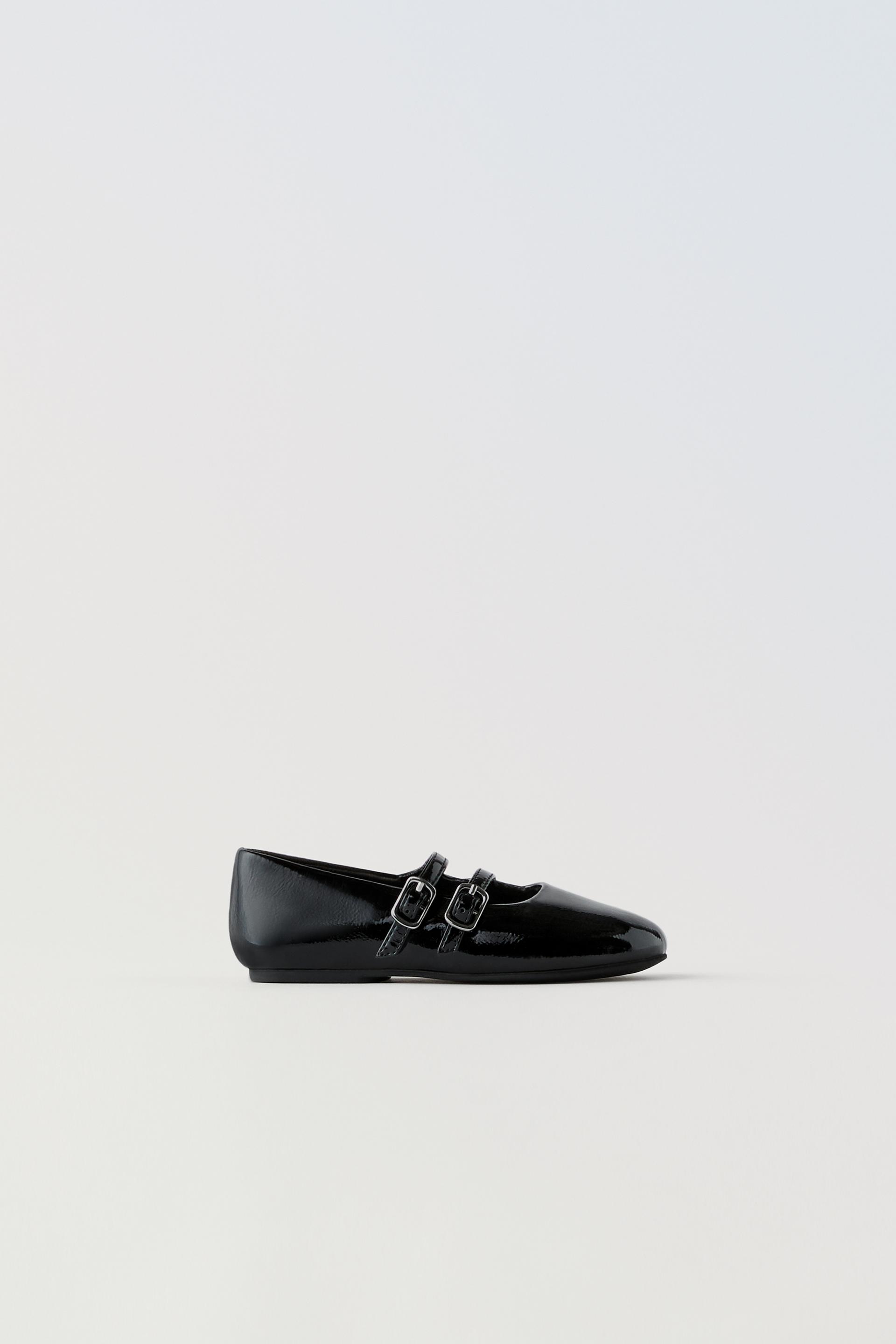 

БАЛЕТКИ С ИСКУССТВЕННОЙ ЛАКОВОЙ ОТДЕЛКОЙ