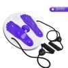 Footprint Waist Twisting Fitness Disc with Ropes
