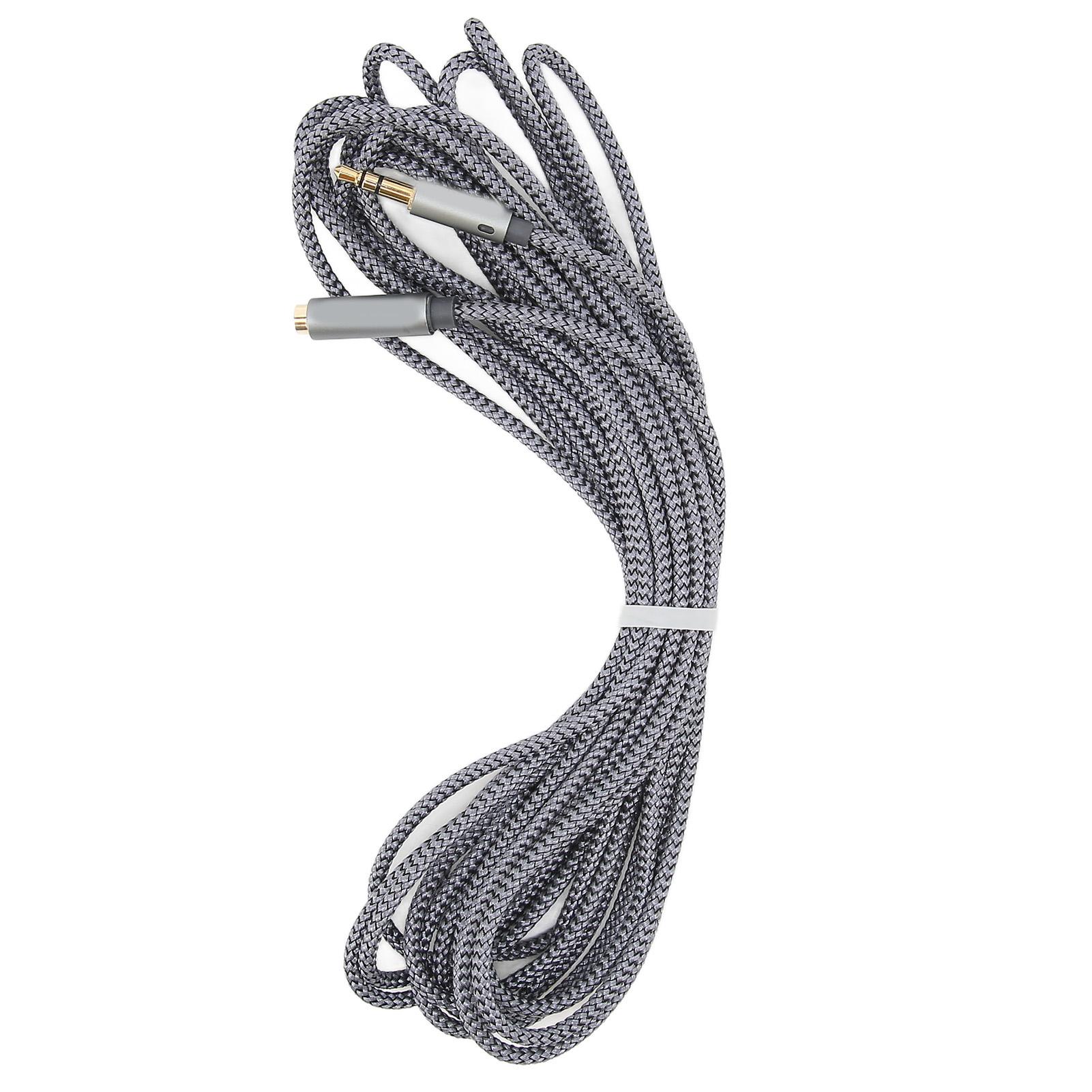 

Headphone Extension Cable Gold Plated Jack Nylon Braid 3.5mm Male to Female Stereo Extension Adapter 5m 16.4ft