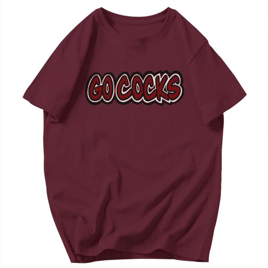 Men T Shirt Gamecock Trending Summer Y2K Graphic Customized Unisex Clothes T Shirts