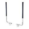 Boat Trailer Guides, 1016 Mm/1219 Mm Height Guide Poles, 2PCS High-Hardness Steel Trailer Guide-Ons, Adjustable Guide Poles with PVC Pipes, for Ski