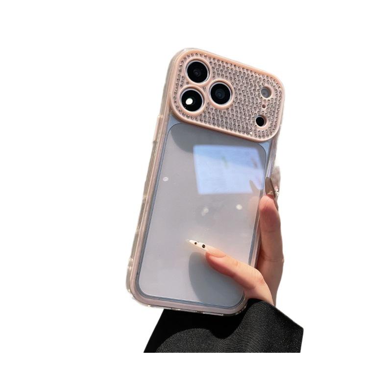 Premium Diamond-encrusted Glitter Case, Suitable for iPhone16Pro Mobile Phone Case, Apple 17Pro Max New 15 High Value.