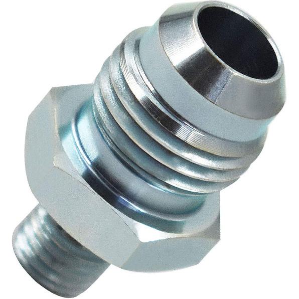WFLNHB 6An x 5/16-24 O Ring Thread Fitting spittier/oil Return Port Adapter Fittings Replacement for Ford Mopar Hydraulic Booster