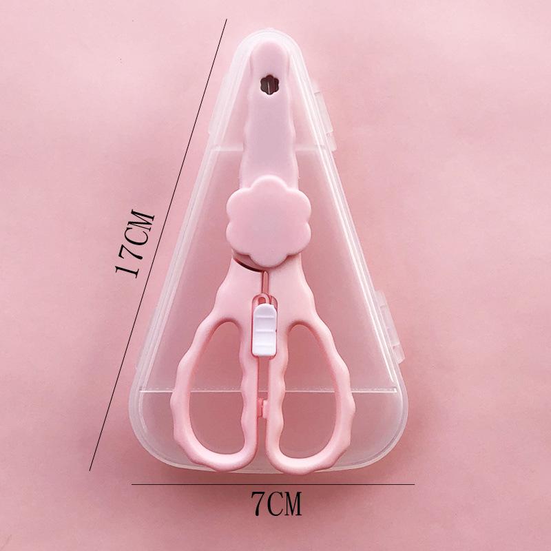 Baby Food Scissors: Children's Portable Food Supplement Cutter