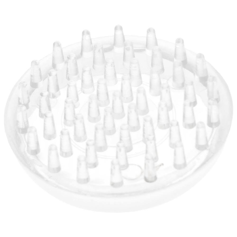 1/16 Pcs Clear Caster Cups Round Furniture Cups Comfortable Touch Carpet Protectors Sofas