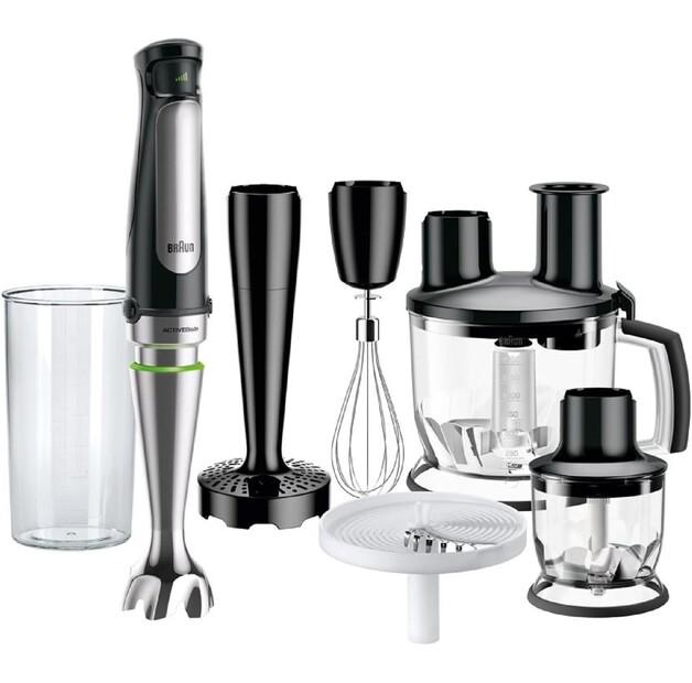Погружной блендер Braun MQ 7087X MultiQuick 7 с насадками