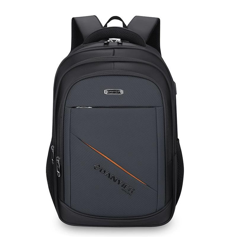USB Charging Backpacks for Men, High School and Junior High School Students, Large-capacity Casual Computer Backpacks for College Students