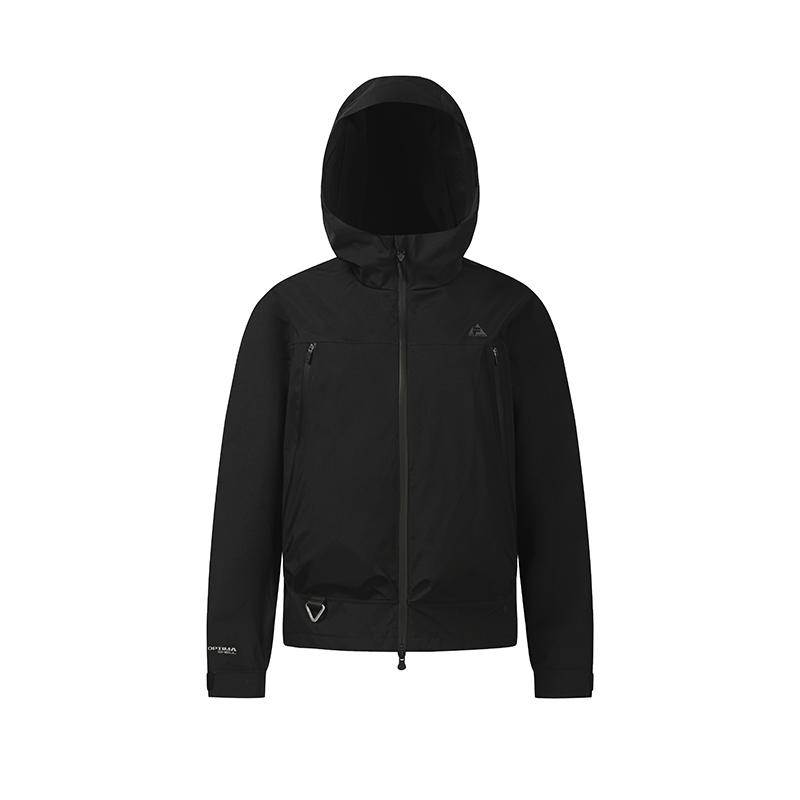 FILA Explorer Waterproof Breathable Fashion Casual Versatile Jacket Women jackets Deep-Black A11W637707FBK