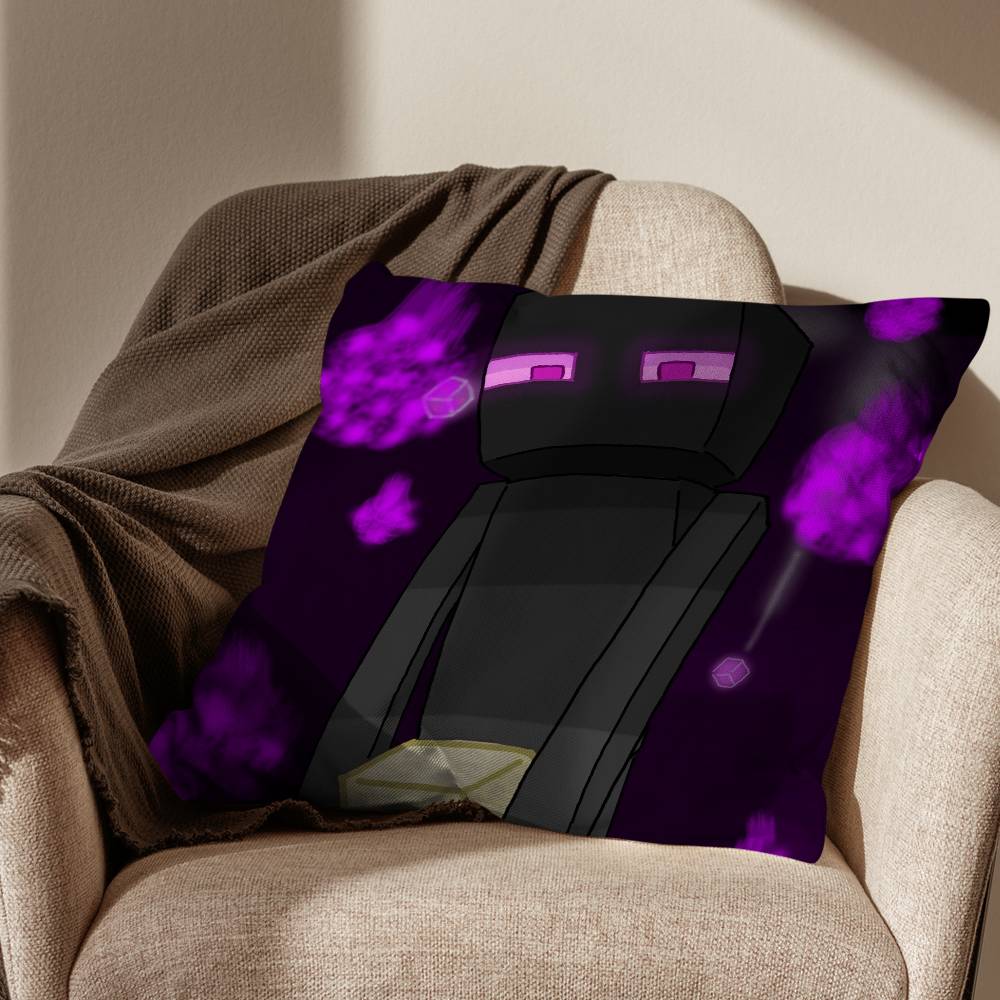 black Ender Dragon game Enderman pillow cover living room sofa cushion cover bedroom room bed pillow cover home decoration