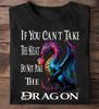 Flamespewing Dragon T-Shirt: Mythical Creature Gift