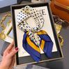 Silk scarf women's neck new scarf with coat 70 small square scarf scarf mother high-end scarf