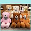 Large Teddy Bear Gift For Girls With Feather Cotton Filling And Soft Crystal Plush For Special Occasions