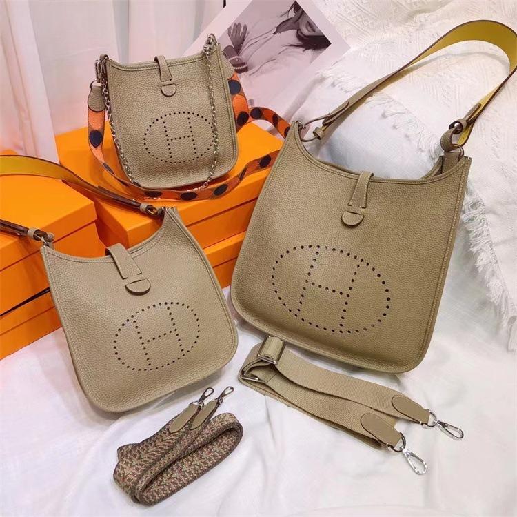 2023 new cowhide Evelyn evelyne mini 17/29TOGO first layer cowhide shoulder crossbody