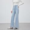 IEF Women's Retro Flared Denim Long Pants