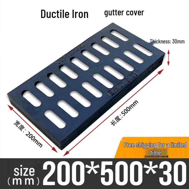 Ductile Cast Iron Manhole and Trench Drainage Cover Grate