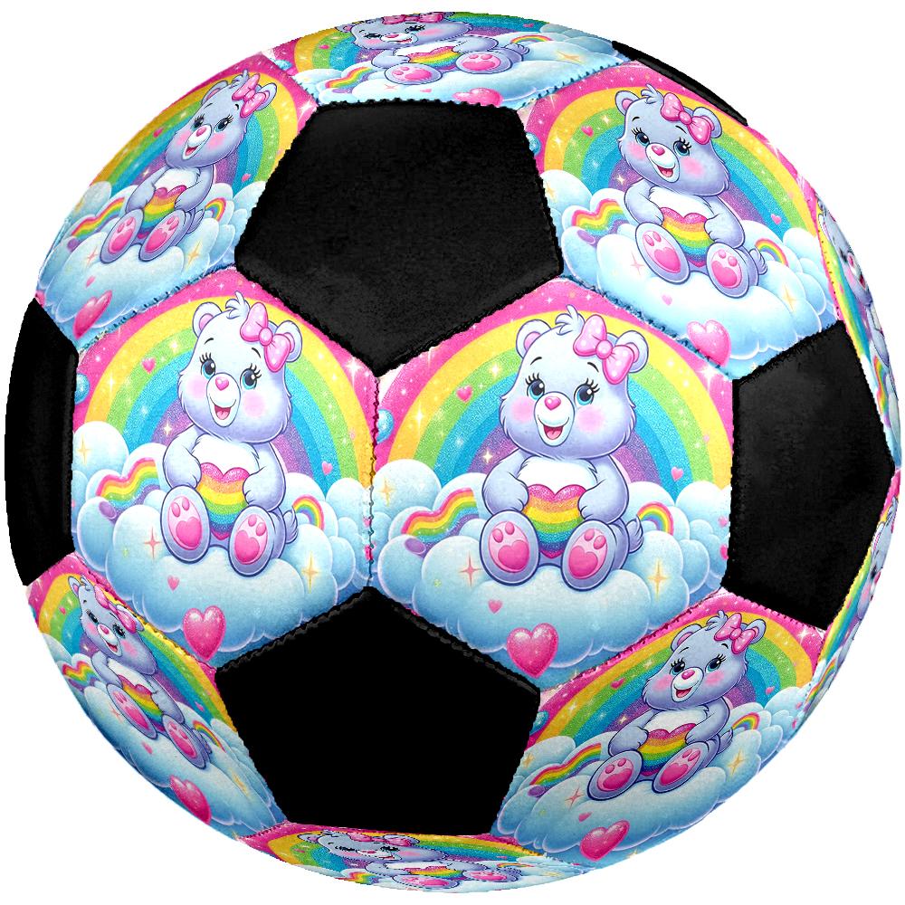 Bear Theme Size 5 Soccer Ball, Suitable for Both Indoor and Outdoor Matches, a Gift Suitable for Everyone.