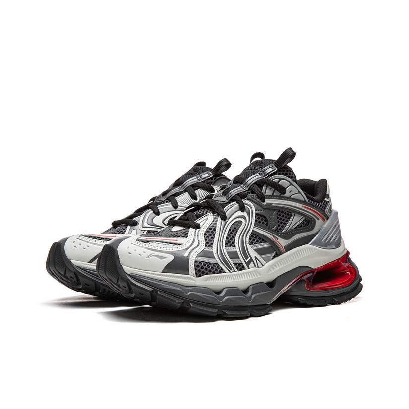 Li Ning Lijun BOW Comfortable Fashion Shock Absorbing Durable Low Top Casual Shoes Unisex Casual Shoes AZGV253-3