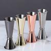 15-60ml Dual Shot Cocktail Bar Stainless Steel Mixing Set Family Bar Party Accessories Club Double-head Alcohol Measuring Cup