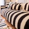 Lamb Wool Thicken Sofa Mat Light Luxury Warm Sofa Cushion Mat Soft Smooth Anti-slip Couch Towel for Living Room Furniture Decor