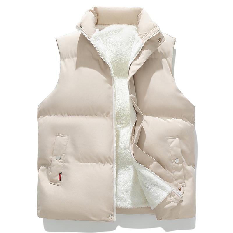 Жилет с воротником-стойкой — фото 4