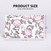 Swimmy Axolotls Soft Face Towel Quick Dry Pool Bath Cotton Towels Absorbent