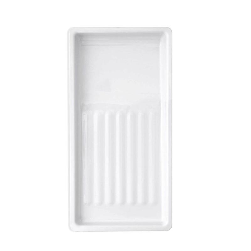Stainless Steel Manicure Sterilize Tray Heat Resistant Design For UVs Disinfects And Boiling Water In Nail Salons белый