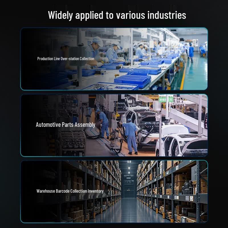 GEPAD AI Smart Industrial 1D/2D Wireless Barcode Scanner
