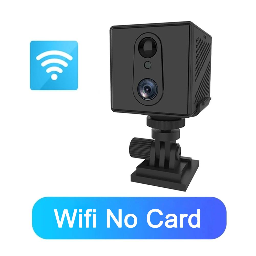 Mini Security Camera 4G SIM Card WiFi 5MP Night Vision Surveillance Camcorder 3000mAh Battery Low Power Voice Intercom CCTV Cam