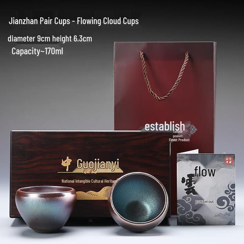 Jianzhan Tianmu Glaze Oil Drop Teacup