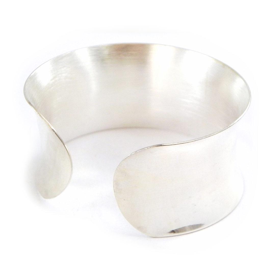 Les Trésors De Lily [D6743] - Silver 'Cleopatra' Silver Bracelet - 60 Mm 28 Mm