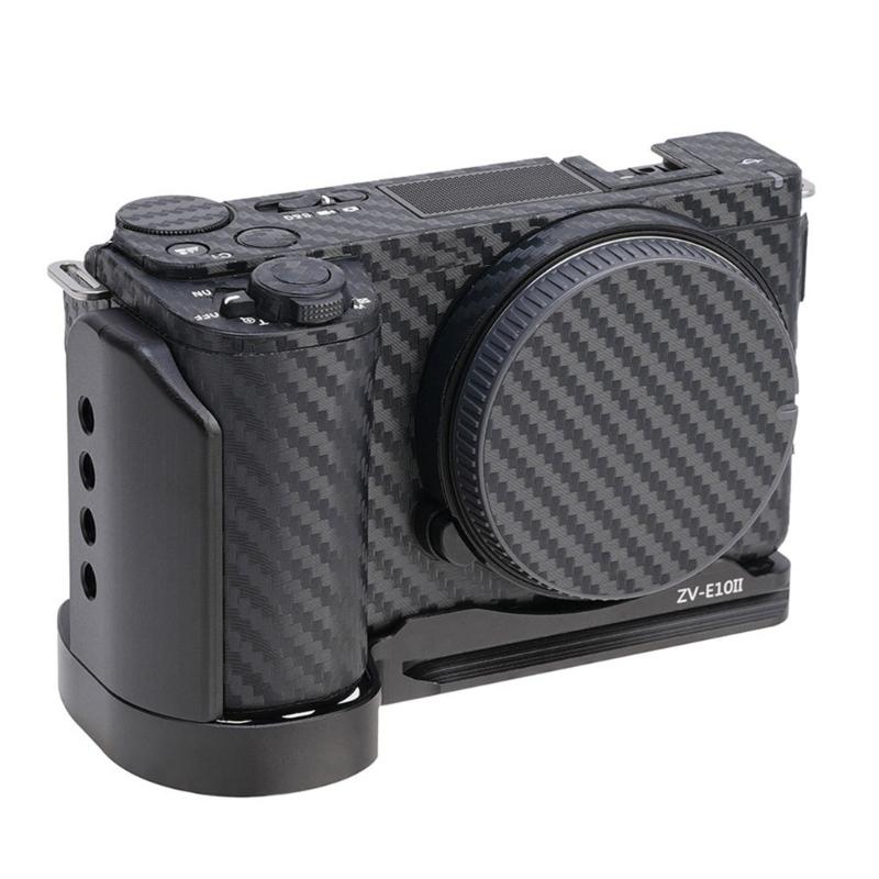 Rabbit Cage Rig Handle Arm Support Bracket Stabilizer Hot Shoe For ZV-E10II Camera Video Microphones Tripod Accessories