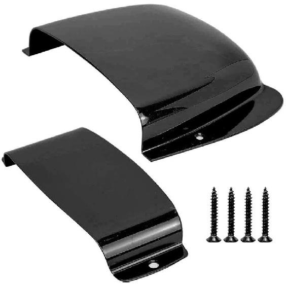 Bass Bridge Cover with Screws Iron Protector Bridge Plate Cover for Jazz Bass (Silver)