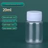 30, 50, 100ml Wide-Mouth Transparent Plastic Bottles with Lids for Samples