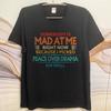Trendy For Her Summer tshirt Somebody Is Mad At Me Right Now Because I Picked Peace Over Drama Oh Well Short Sleeve New Arrived