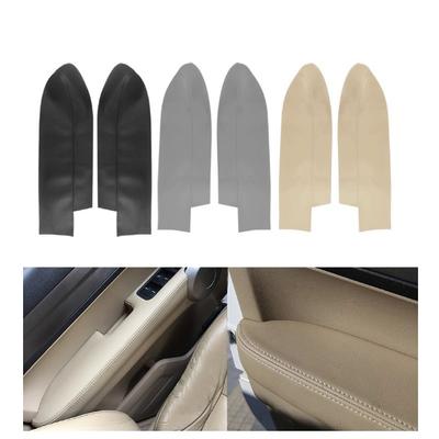 Honda CRV için CR-V 2007 2008 2009 2010 2011 Mikrofiber Deri Ön Kapı Paneli Kol Dayama Kapağı Koruyucu Trim