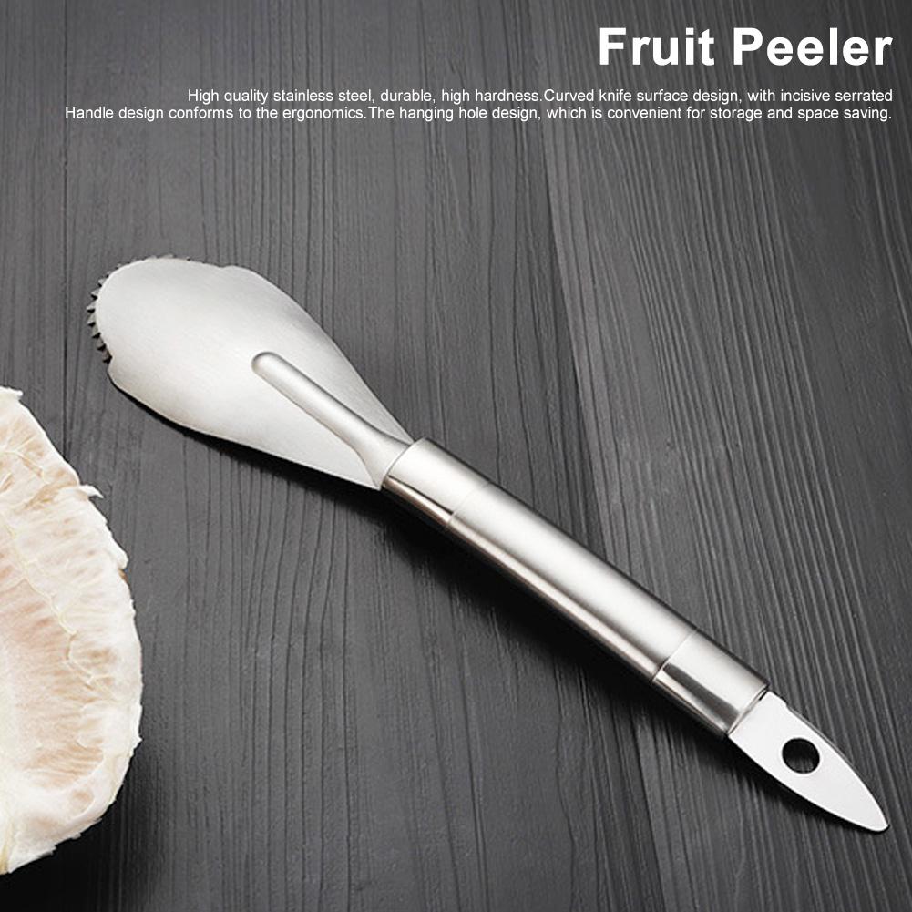 Household Stainless Steel Fruit Grapefruit Pomelo Peeler Peel Cutter Peeling Tool Kitchen Gadget