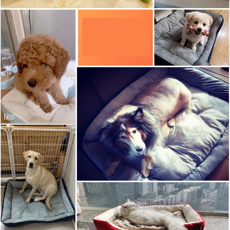 Dog Cat Pet Kennel Medium Dog Sofa Bed Cushion Mat Supplies Products Home Garden Pet Calming Dog Bed
