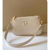 Cherry Sweetheart Underarm Bag Women‘s  New Red Wedding Bag Fashion High-end Oil Wax Leather Cute Single Shoulder Handbag