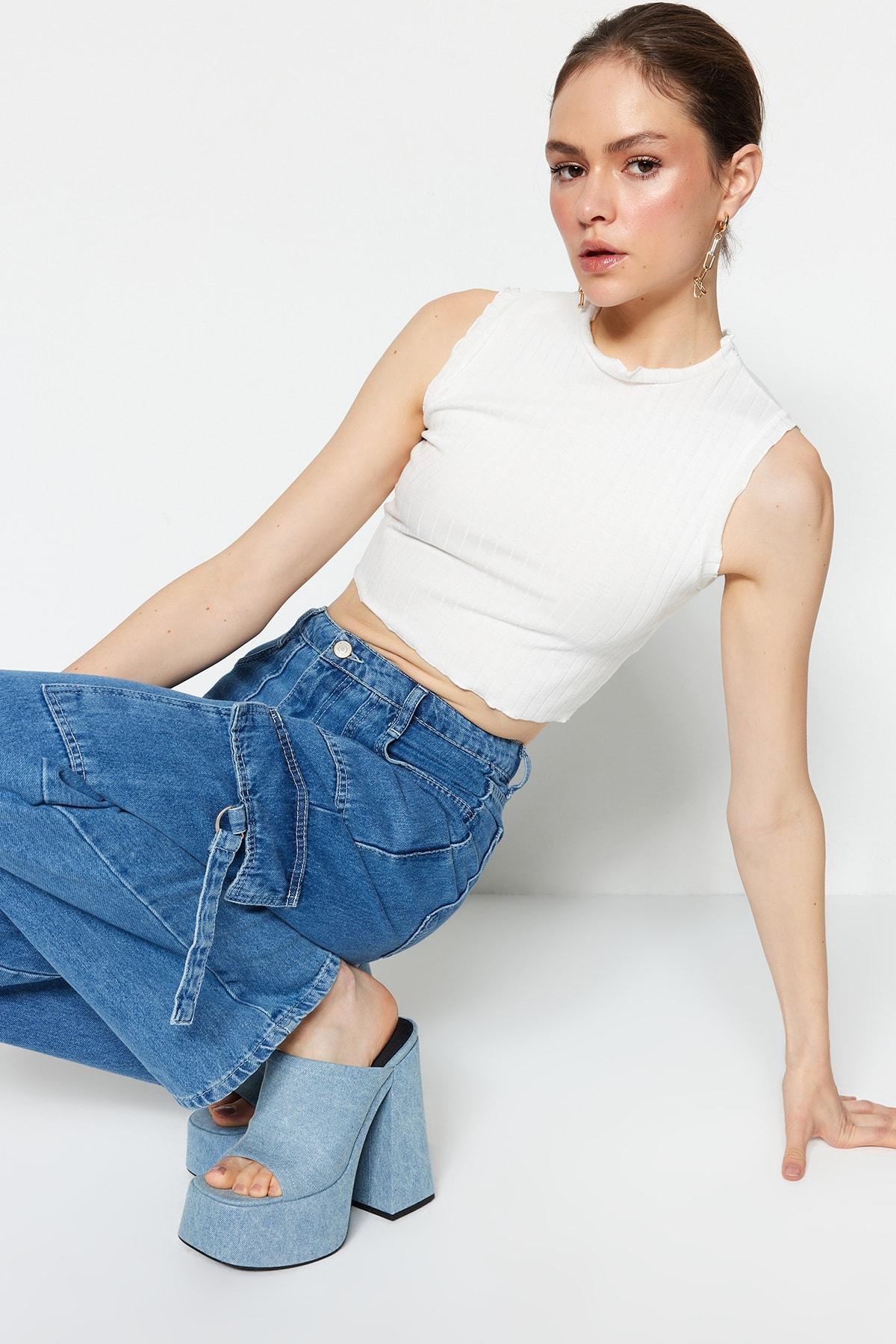 

Блузка - Экрю - Slim fit